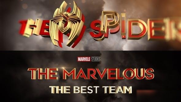 Videohive Marvelous Heroes Intro Openers template preview