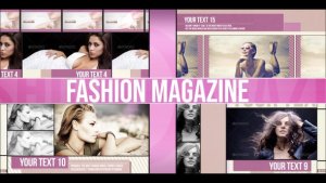 Videohive Fashion Magazine (Dynamic Slideshow) Openers template preview