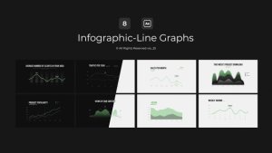 Videohive Infographic - Line Graphs / AE 48858219 Infographics template preview