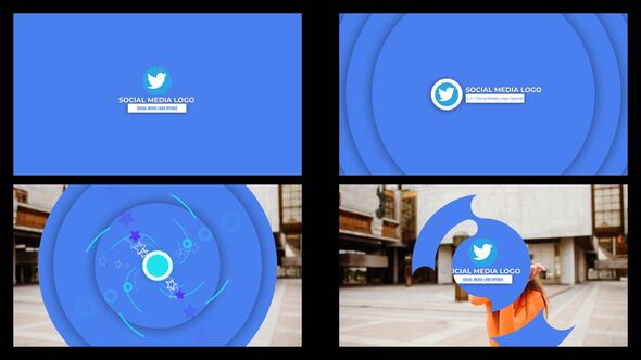 Videohive 2 in 1 Logo Opener And Transition Logo Stings template preview