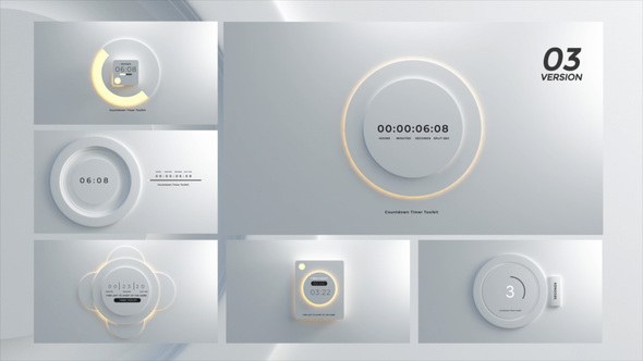 Videohive Countdown Timer Toolkit V3 Elements template preview