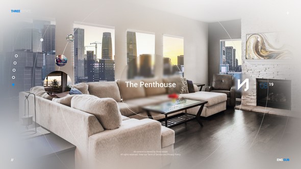 Videohive Residence and Real Estate Presentation Video Displays template preview
