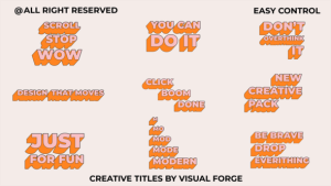 Videohive Creative Titles V2.0 | AE 59017947 Broadcast-packages template preview