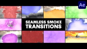 Videohive Seamless Smoke Transitions for After Effects 52995973 Elements template preview