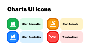 Videohive Charts UI Icons Elements template preview