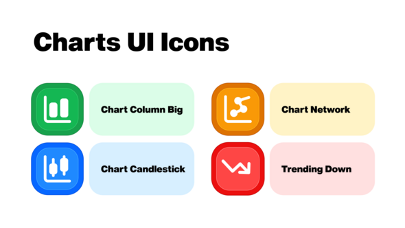 Videohive Charts UI Icons Elements template preview