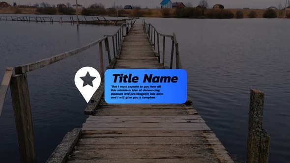 Videohive Location Titles 2.0 | AE 46853176 Titles template preview