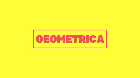 Videohive Geometrica Logo Stings template preview