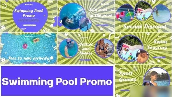 Videohive Swimming Pool Promotion Openers template preview