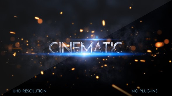 Videohive Cinematic Trailer Titles 57803821 Titles template preview
