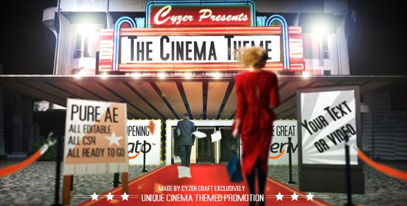 Videohive Cinema Movie Commercial Ad Promotion Openers template preview