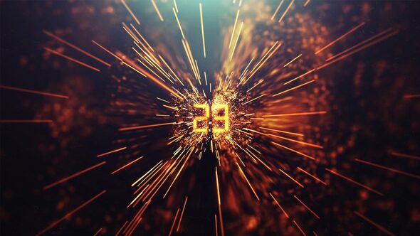 Videohive Time Reveal Logo Stings template preview
