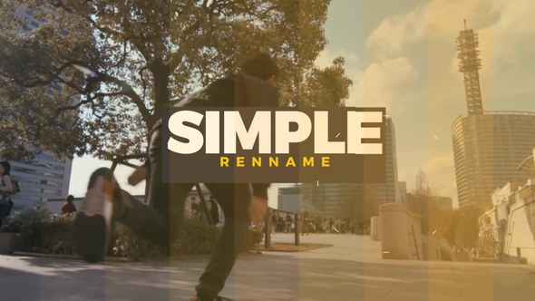 Videohive Simple Opener V2 Openers template preview