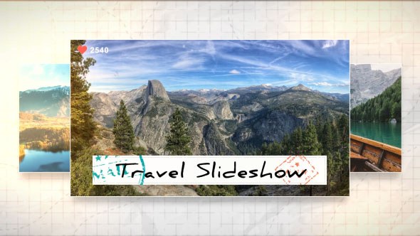 Videohive Travel Slideshow 20402360 Video Displays template preview