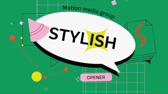 Videohive Stylish Typography Opener Openers template preview