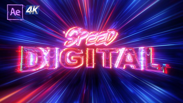 Videohive Speed Digital Intro Logo Openers template preview