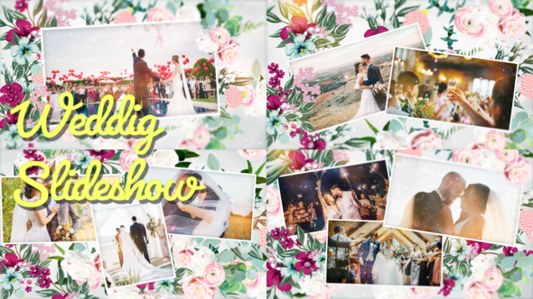 Videohive Wedding Slideshow 36489610 Video Displays template preview