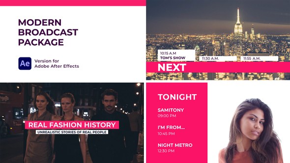 Videohive Modern Motion Broadcast Package Broadcast-packages template preview