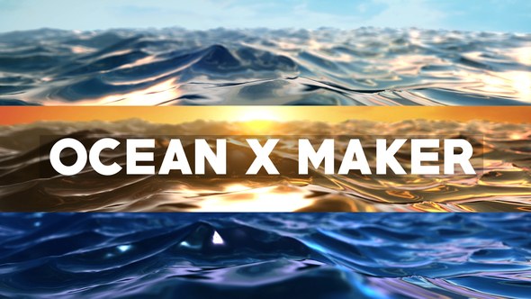 Videohive Ocean X Maker Elements template preview