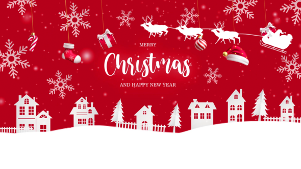 Videohive Christmas Opener I Christmas Intro 2025 55869885 Video Displays template preview