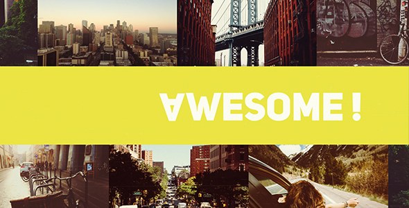 Dynamic Urban Opener Video Displays template preview