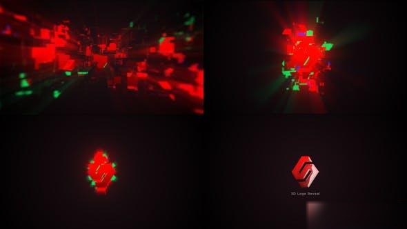 Videohive Fast Glitch Logo 23929093 Logo Stings template preview