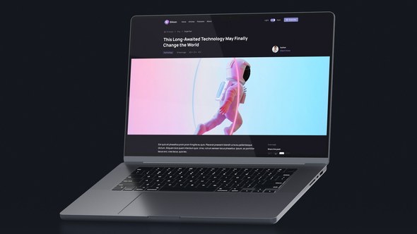 Videohive Laptop Mockup - Website Presentation Product Promo template preview