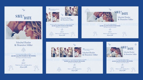 Videohive Vienna Wedding Invitation Openers template preview