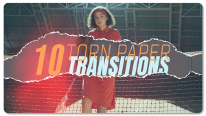 Videohive Torn Paper Transitions 54089794 Broadcast-packages template preview