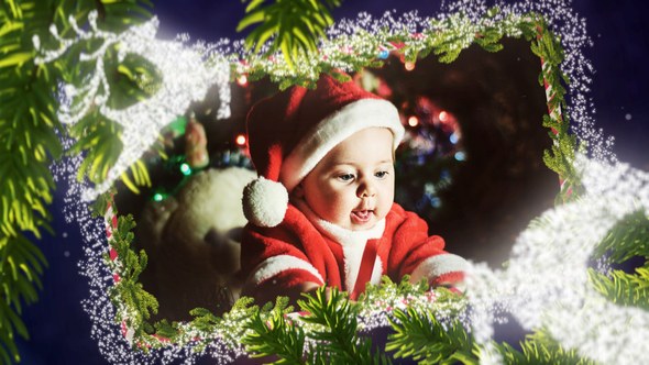 Videohive Christmas Album 2025 Video Displays template preview