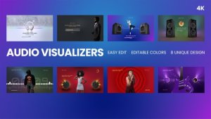 Videohive Audio Visualizers Video Displays template preview