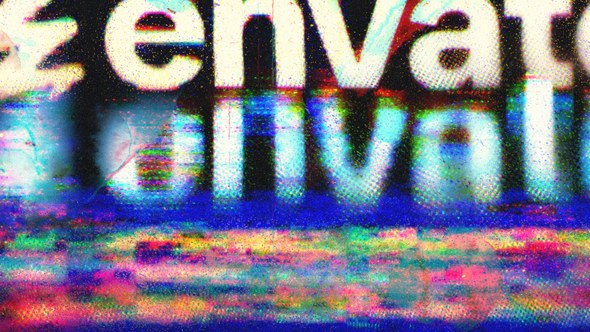 Videohive Glitch Distortion Logo Intro 55834166 Logo Stings template preview