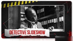 Videohive Detective Slideshow Openers template preview