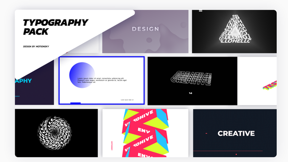 Videohive Brand New Titles Titles template preview