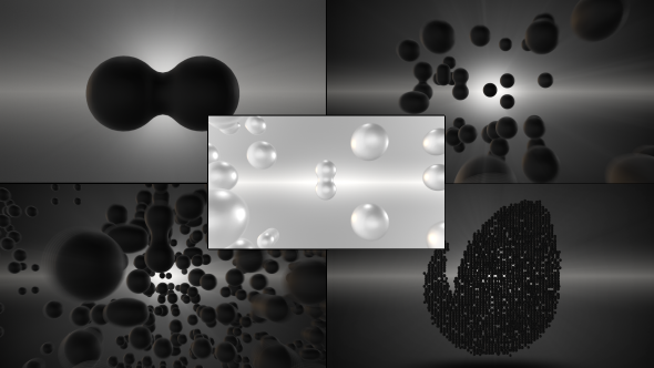Videohive Metaballs Organic Element Logo Opener Logo Stings template preview