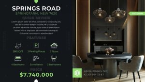 Videohive Real Estate Minimal Tech Product Promo template preview
