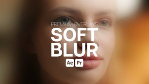 Premium Overlays Soft Blur Premiere Pro template preview