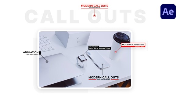 Videohive Call Outs | After Effects 39991588 Elements template preview