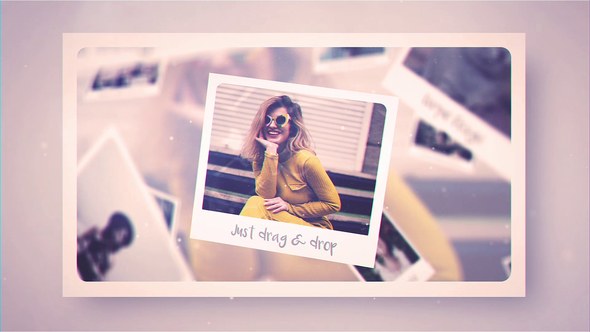 Videohive Memory Frames Openers template preview