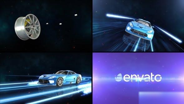 Videohive Car Logo Reveal 2 Logo Stings template preview