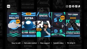 Videohive Shopping Instagram Reels 44517699 Product Promo template preview