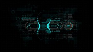 Videohive HUD Info System 2 Elements template preview
