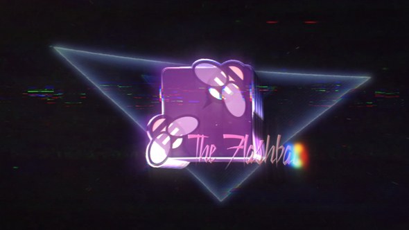 Videohive 80s VHS Retro Logo Logo Stings template preview