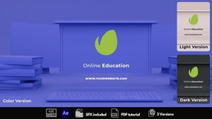 Videohive Education Logo Reveal 50253141 Logo Stings template preview