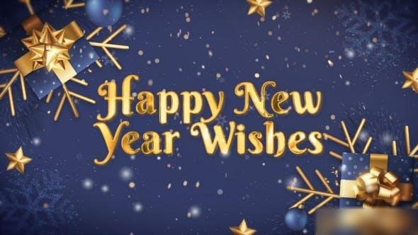 Videohive Happy New Year Wishes 49327401 Openers template preview