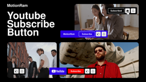 Videohive Subscribe Button Youtube 43552897 Elements template preview