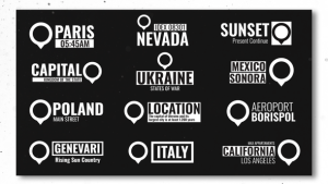 Videohive Simple Location Titles 46105530 Titles template preview