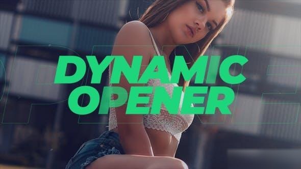 Videohive Dynamic Opener 37935422 Openers template preview