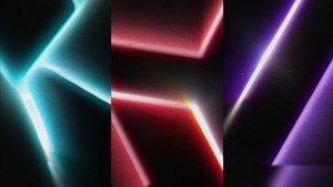 Videohive Grunge Neon Lines Logo Logo Stings template preview
