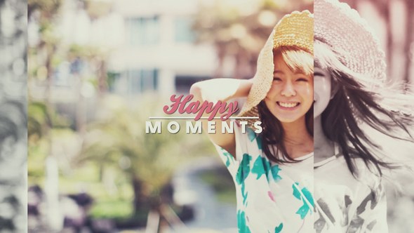Videohive Happy Moments Openers template preview